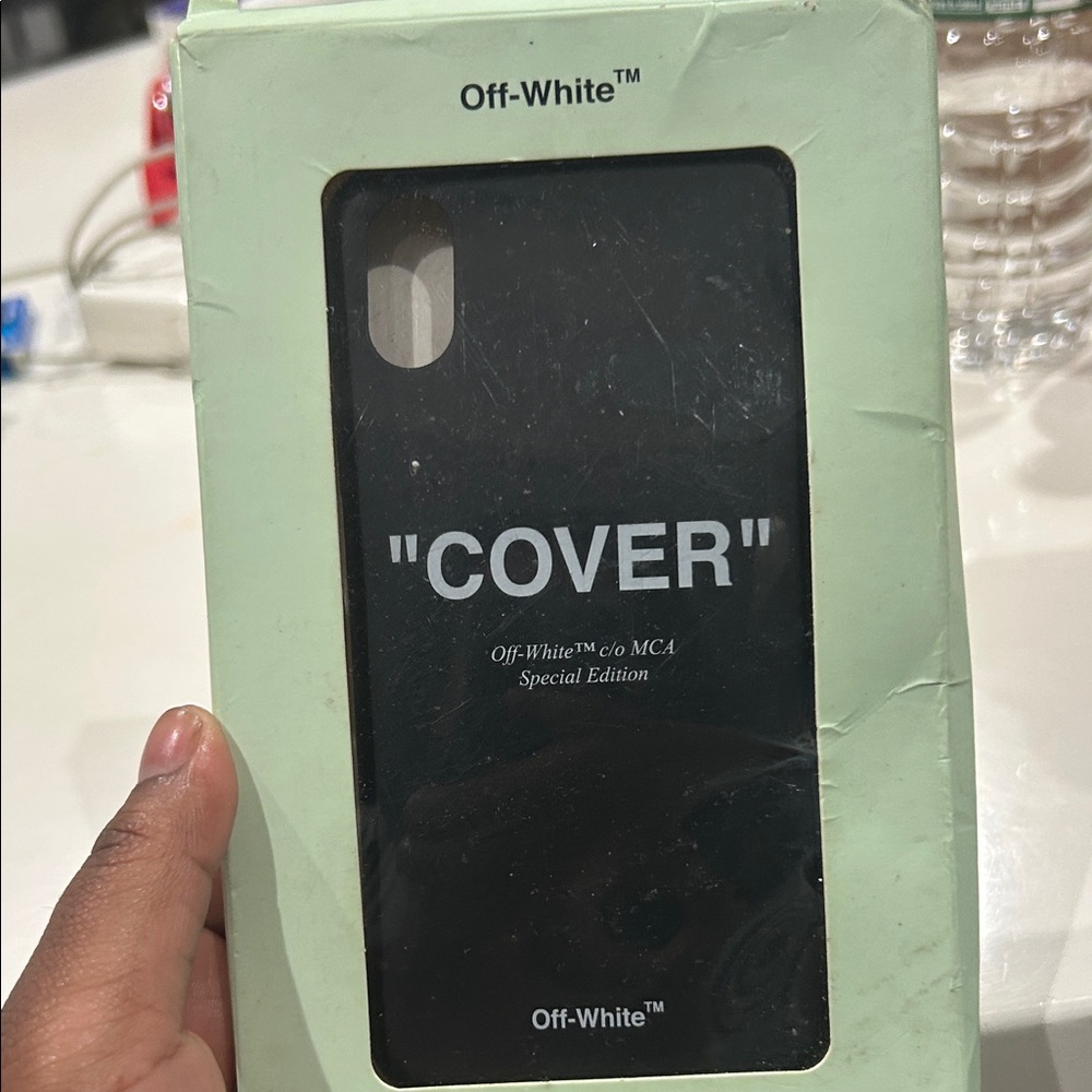 Off-White Special Edition Black Phone Cover